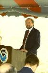 Michael A. Quigley speaks at groundbreaking ceremonies