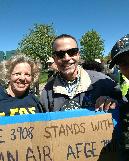 AFGE Local 3908 at March for Science, Ann Arbor